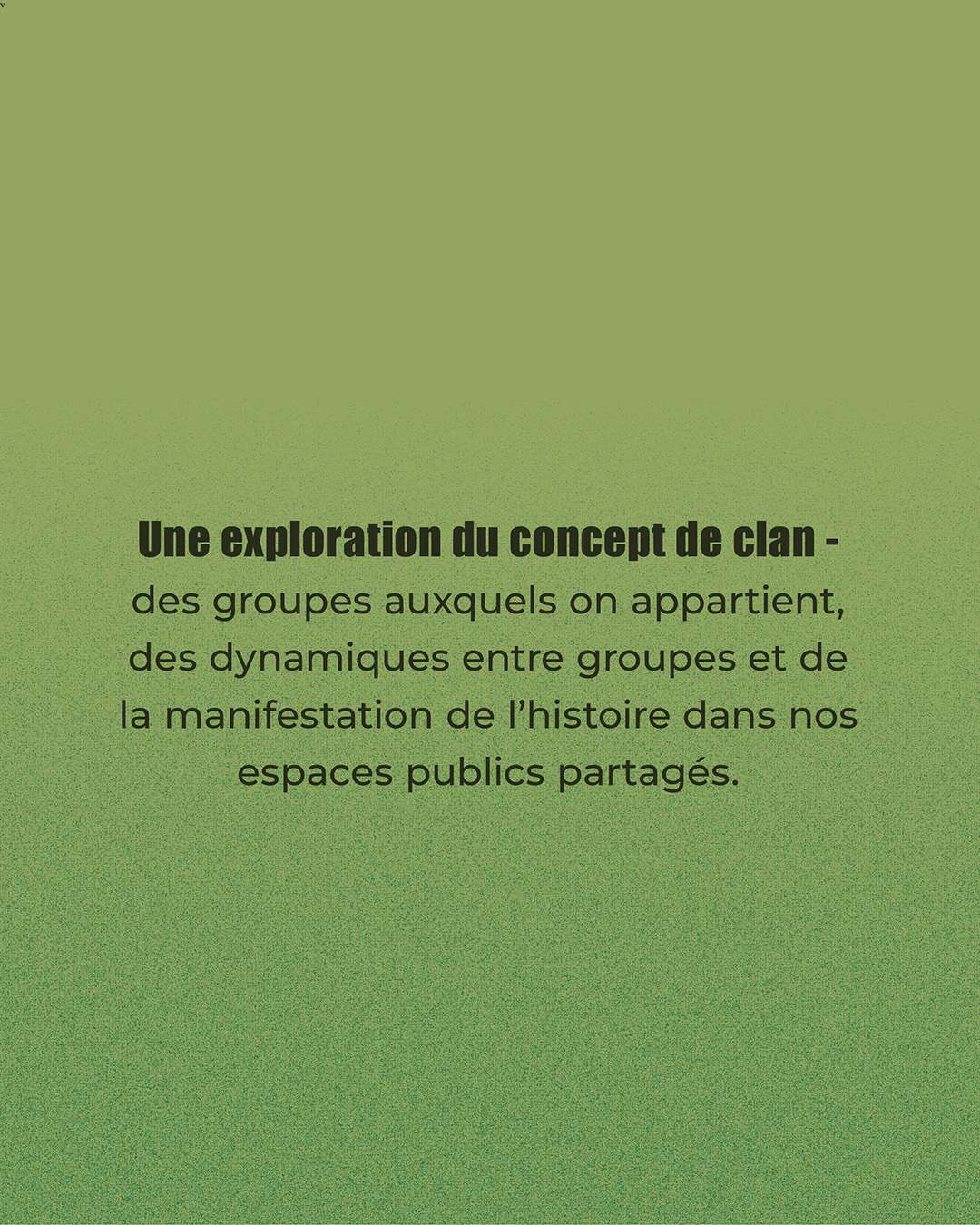 Page two in carousel for Ensemble, episode 03, highlighting episode description on a green background