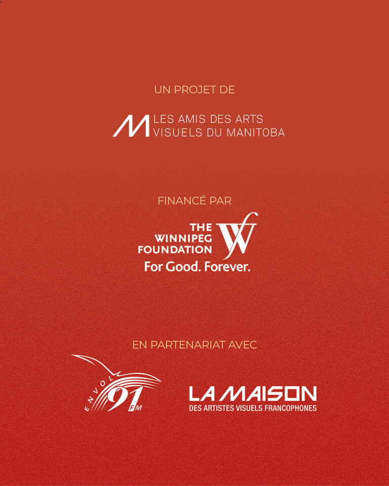 Page three in carousel for Ensemble, episode 03, highlighting partnership logos on a red background