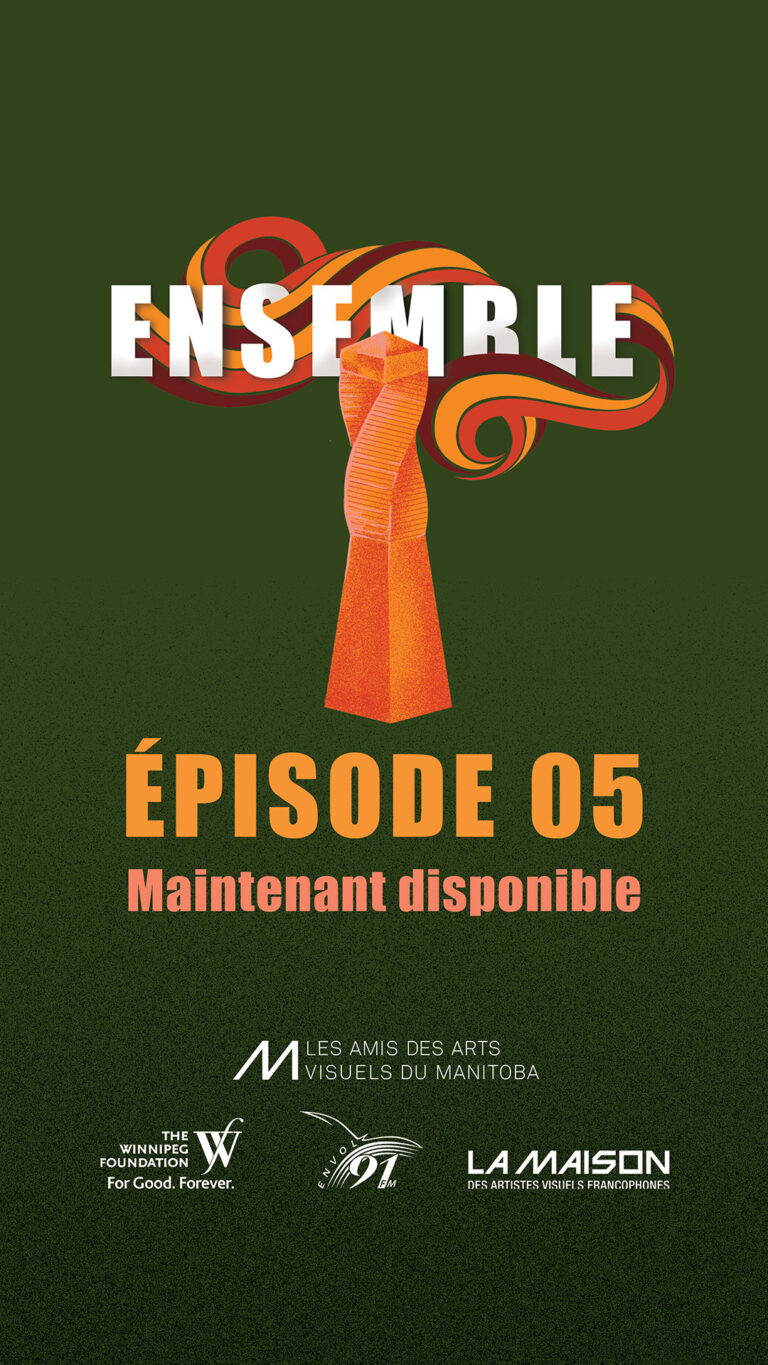 Episode 05 written in yellow on green background with illustration of an orange statue